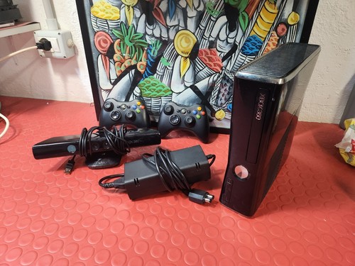 Console microsoft xbox360 slim - console,