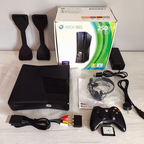 Microsoft xbox 360 slim 250gb - microsoft,