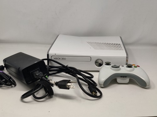 Microsoft xbox 360 slim - xbox, white