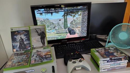 Microsoft xbox 360 slim 60gb - microsoft,