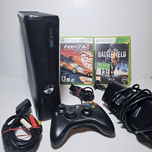 Xbox 360 slim console completa - 360,