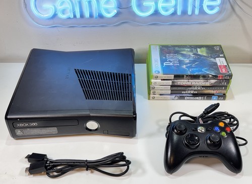 Xbox 360 slim 250gb console - xbox,