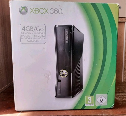 Xbox 360 slim 4gb scatola - xbox,